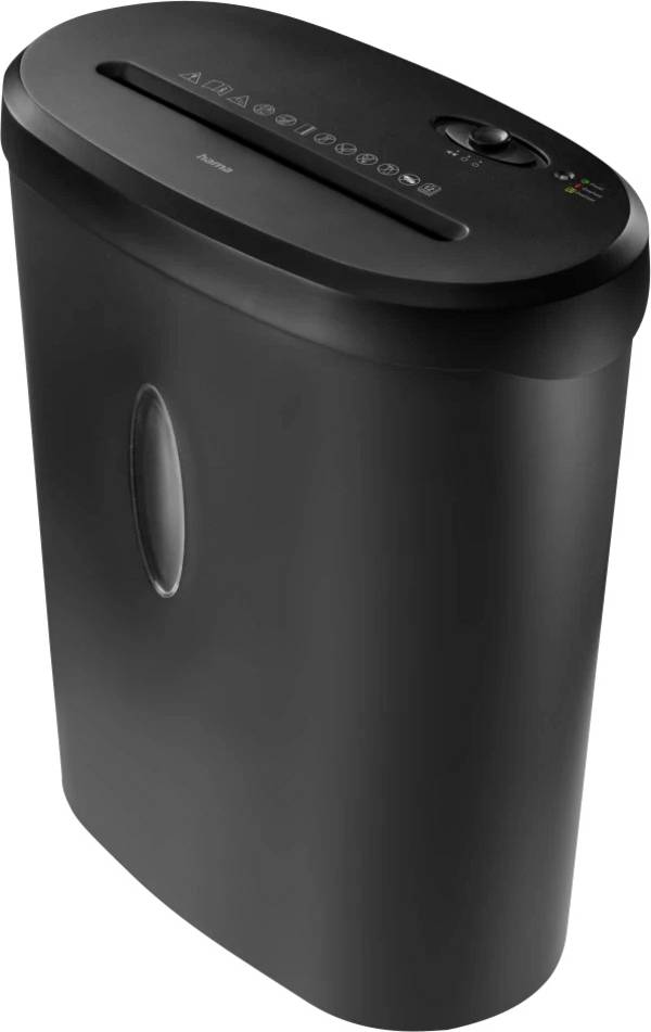 Hama Safe X120 Aktenvernichter 13 Blatt Partikelschnitt 4 x 40 mm P-4 21 l Vernichtet auch Kreditkarte