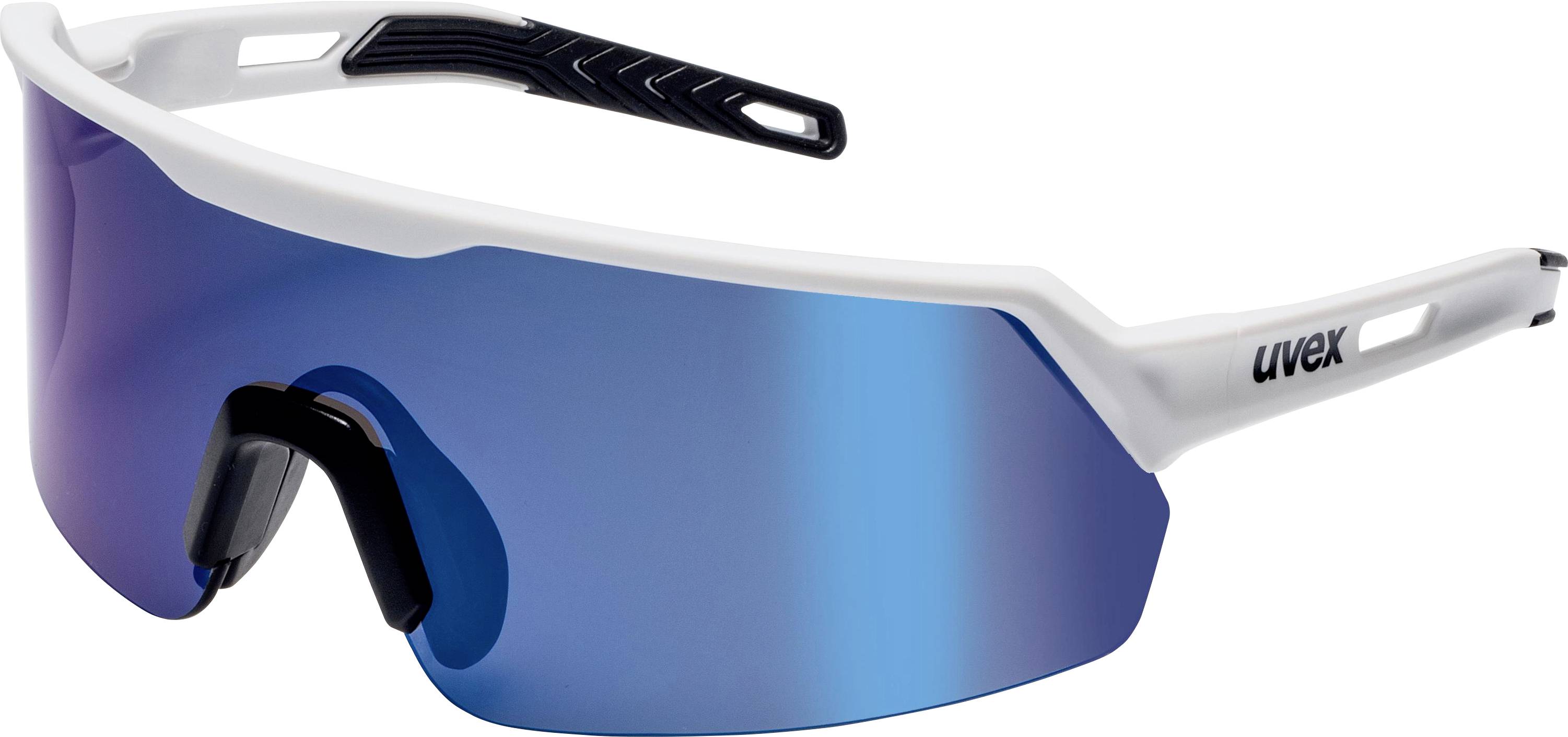 uvex ultrashield 9122885 Schutzbrille inkl. UV-Schutz, mit Antibeschlag-Schutz Schwarz, Weiß EN ISO 16321-1:2022