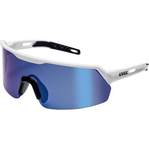 uvex ultrashield 9122885 Schutzbrille inkl. UV-Schutz, mit Antibeschlag-Schutz Schwarz, Weiß EN ISO 16321-1:2022