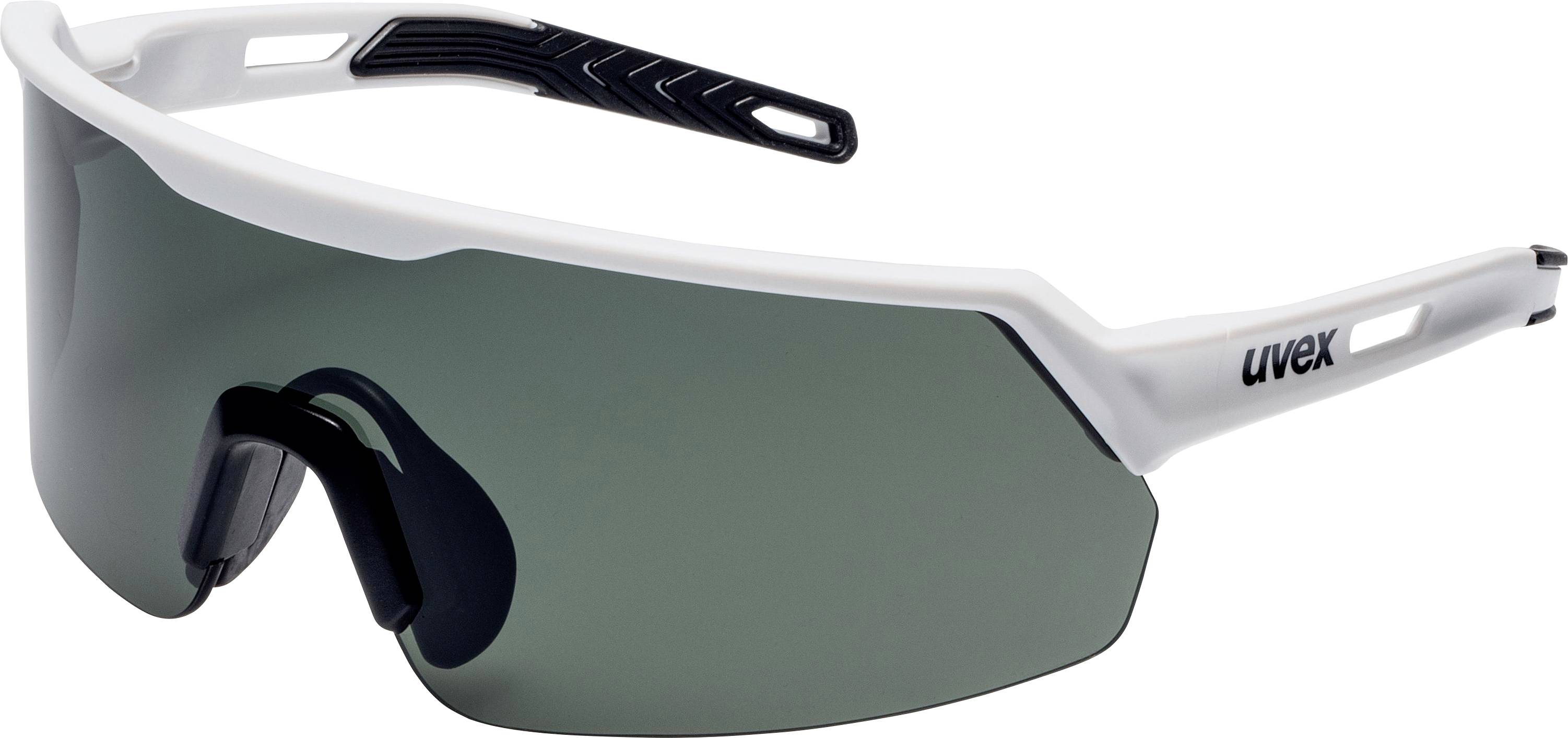 Uvex ultrashield 9122880 Veiligheidsbril Incl. UV-bescherming Zwart, Wit EN ISO 16321-1:2022
