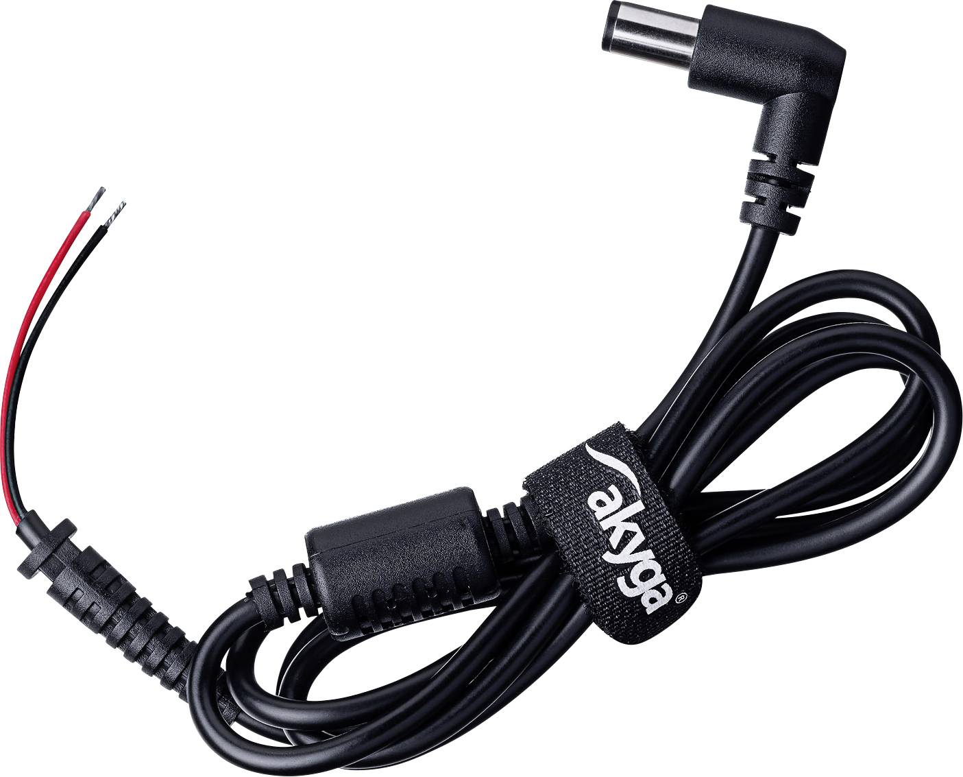 Akyga AK-SC-02 Niedervolt-Adapterkabel Hohlstecker 7.4 x 5.0 mm + Pin - offene Kabelenden 1.2 m 1 St.