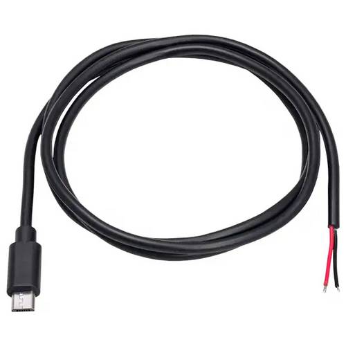 Akyga AK-SC-39 Niedervolt-Adapterkabel Micro-USB-Stecker - offene Kabelenden 1 m 1 St.