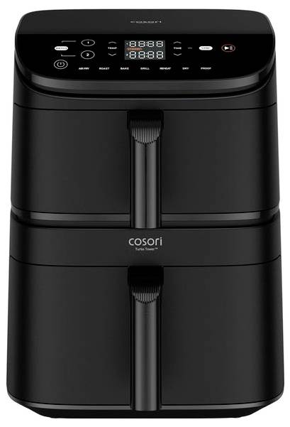Cosori CAF-DC121-ADER Heißluft-Fritteuse 10.8 l Schwarz