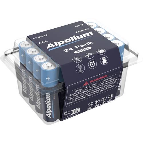 Alpalium Micro (AAA)-Batterie Alkali-Mangan 1.5 V 24 St.