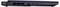 Seitenansicht eines schwarzen Laptops, der verschiedene Anschlüsse wie USB, Ethernet, HDMI und eine Lüftungsöffnung zeigt, mit der Zahl '16' am Scharnier.