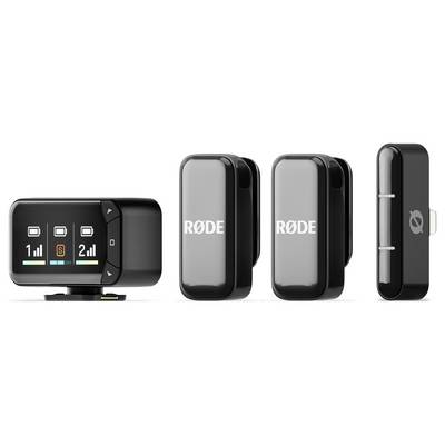 Ansteck Mikrofon-Set Rode Wireless Micro Camera Kit Übertragungsart (Details):Funk, Kabellos Blitzschuh-Montage, inkl. K-1