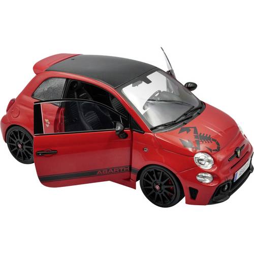 Solido PKW Modell Fiat F595 Abarth Rosso Maranello Fertigmodell PKW Modell