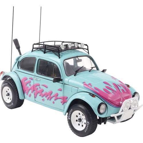 Solido PKW Modell Volkswagen (VW) Beetle BAYA VICE CITY TRIBUTE blau Fertigmodell PKW Modell