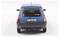 Ein blauer Renault 5 GT Turbo-Modell von hinten, mit Fensterdekals und dem Nummernschild 'C730 BYV'.