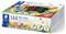 Schachtel mit Staedtler Noris colour Buntstiften, 144 Stifte umfassend, mit leuchtenden Farben, Stempel "Made in Germany" und Bonuspack-Angebot.