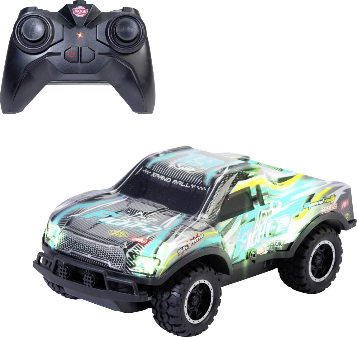 Dickie Toys 201103016 RC Glow Truggy 1:24 RC Einsteiger Modellauto Elektro Truggy