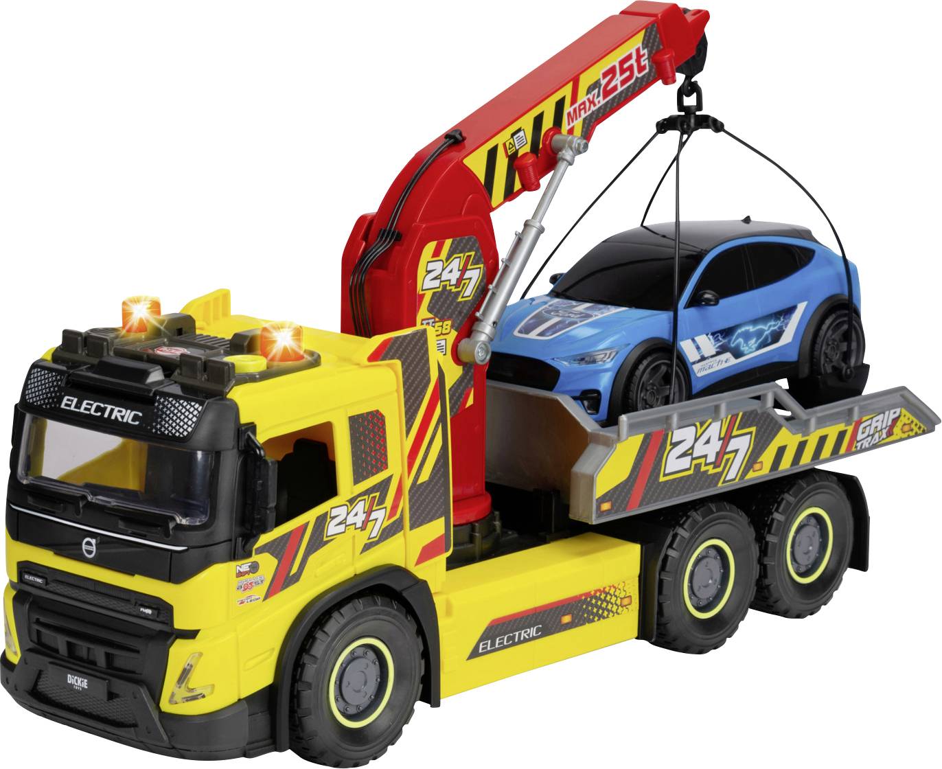 Dickie Toys Volvo, Ford Giant Tow Truck Fertigmodell LKW Modell