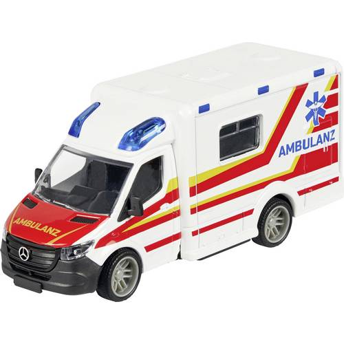 Majorette Mercedes Benz Sprinter Ambulance Fertigmodell Einsatzfahrzeug Modell