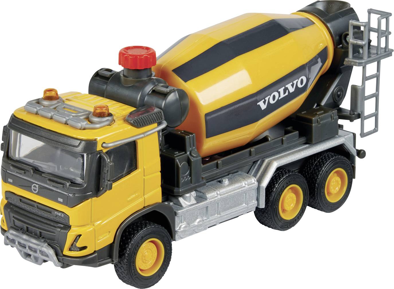 Majorette Volvo FMX Truck Cement Mixer Fertigmodell Baufahrzeug Modell