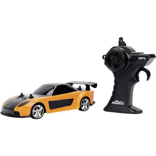 JADA TOYS 9336313314R00 Fast&Furious RC Drift Mazda RX-7 1:24 RC Einsteiger Modellauto Elektro Sportwagen