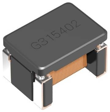 Ein schwarzes elektronisches Bauteil mit der Markierung G315402, das eine rechteckige Form und Metallkontakte an der Basis aufweist.