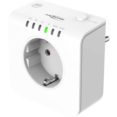 Ansmann 1260-0016 Steckdosen-Timer digital 3680 W