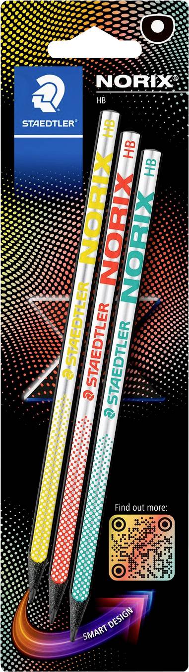 Staedtler NORIX 181-HBBK3 Bleistiftset 3 St.