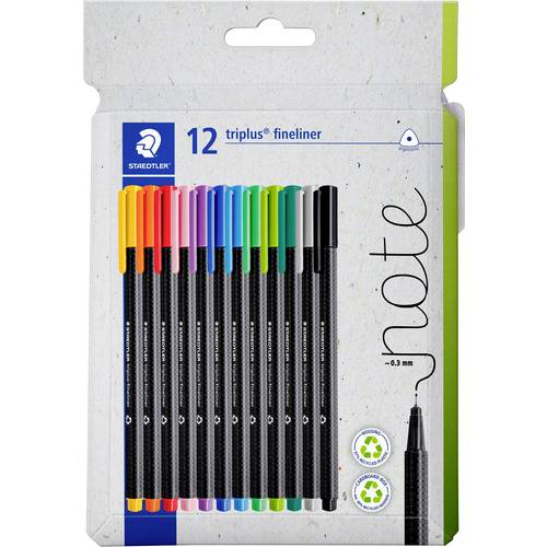 Staedtler triplus 334 C12 Fineliner 12 St.