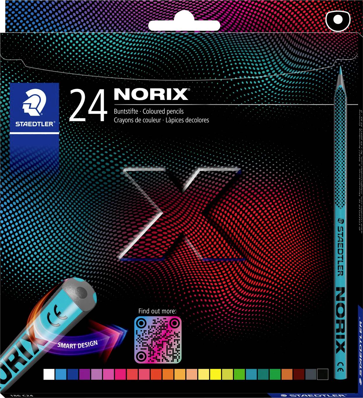 Staedtler Buntstift NORIX 186 C24 24 St.