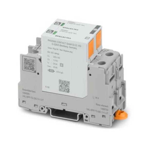 Phoenix Contact 1466589 VAL-SPP-T2-335-1+1-UT Überspannungsableiter Überspannungsschutz für: Verteilerschrank 20 kA 1 St.
