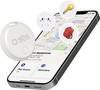 sbs mobile Track my Dot AirTag Schlüsselanhänger Weiß