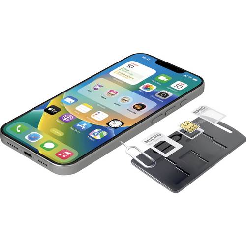 sbs mobile SIM Adapter inkl. SIM Nadel