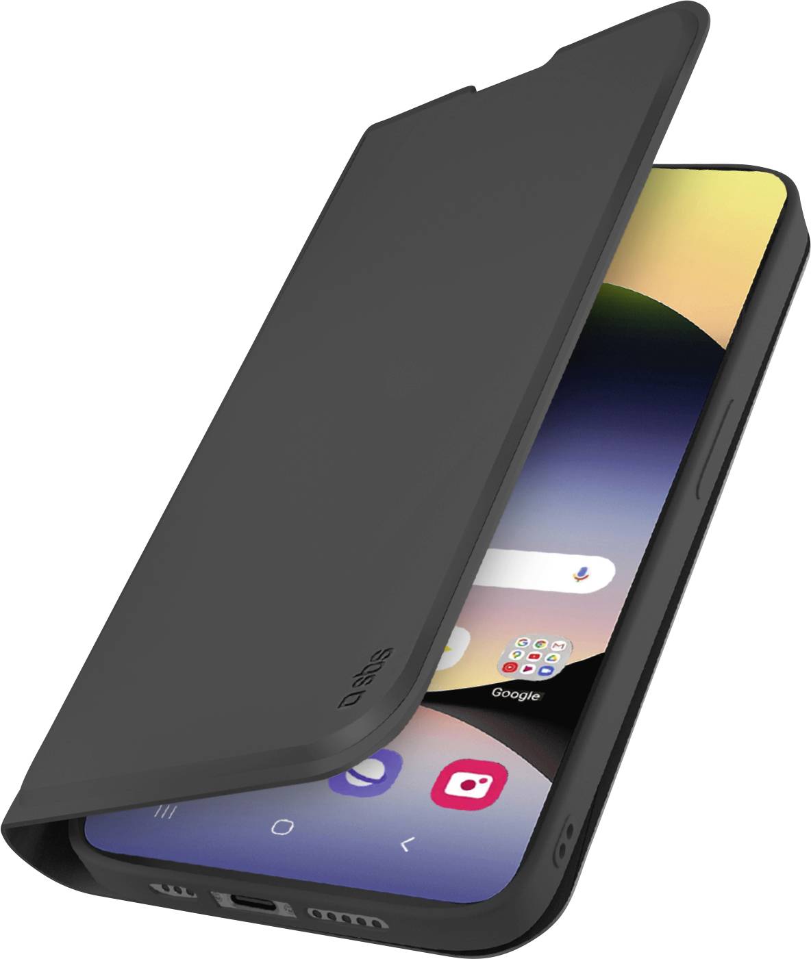 sbs mobile Flip Cover Xiaomi Xiaomi Redmi Note 14 4G Size 164.8 mm Schwarz TEWALXIRNO144GBIG