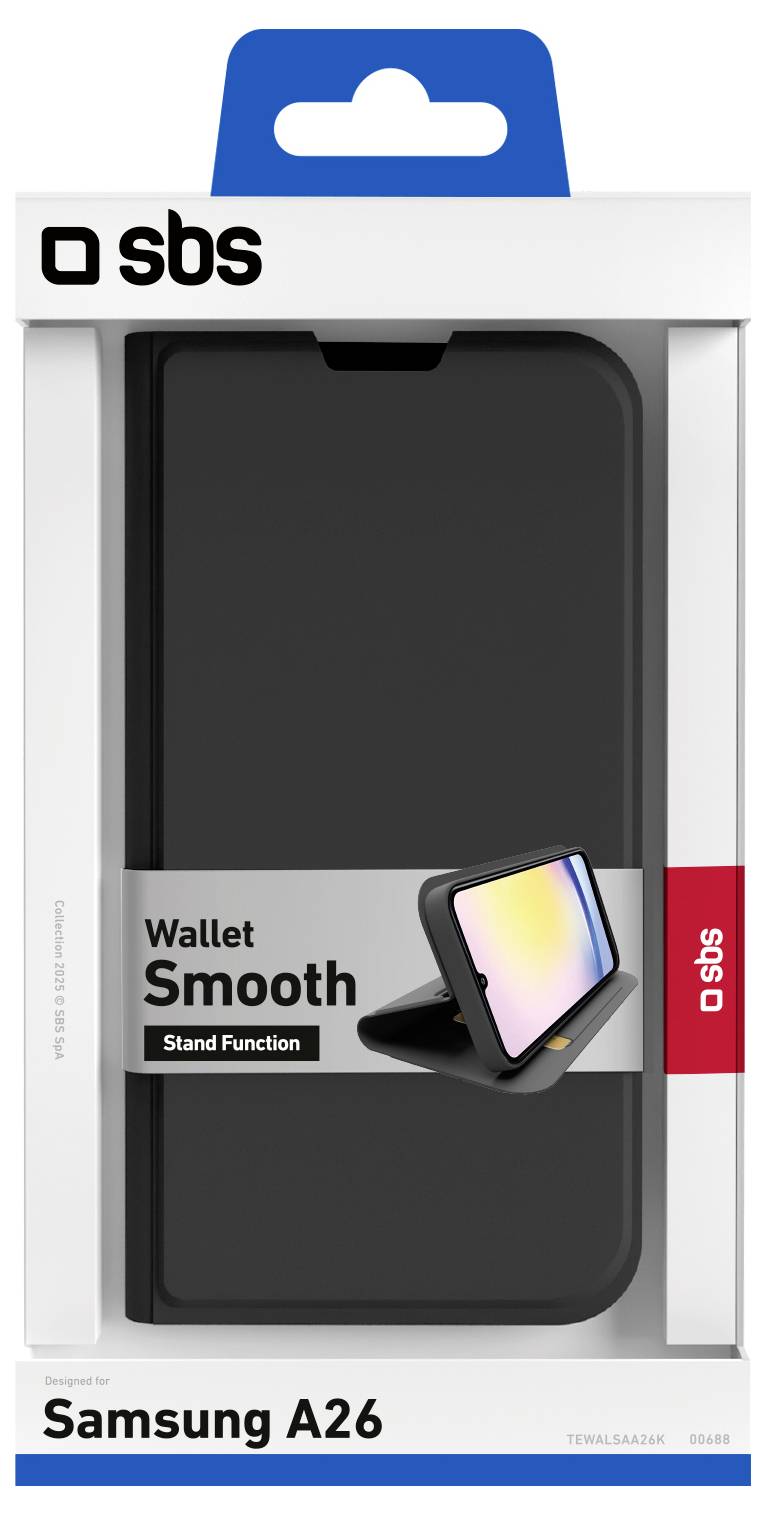 sbs mobile Flip Cover Samsung Galaxy A26 Schwarz TEWALSAA26K-1