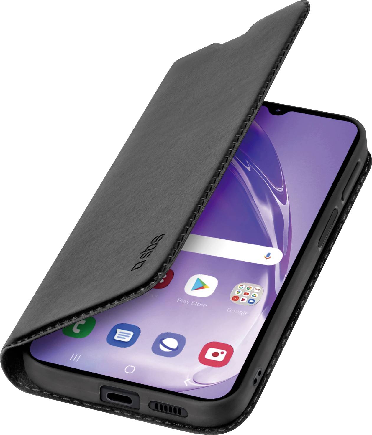 sbs mobile Flip Cover Samsung Samsung Galaxy A15 Schwarz TEBKLITESAA155GK