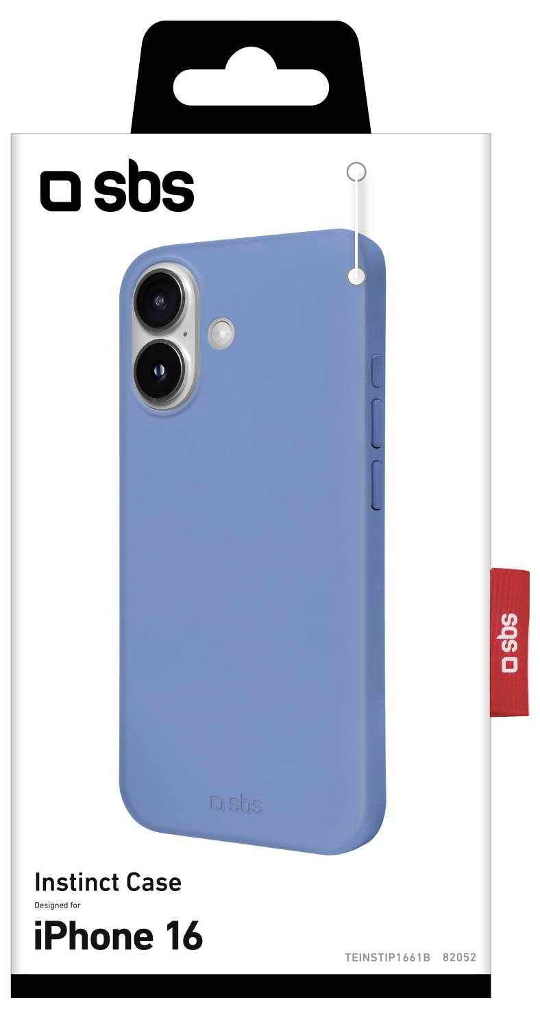 sbs mobile Cover Apple iPhone 16 Blau Stoßfest TEINSTIP1661B-1