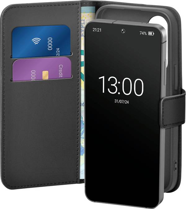 sbs mobile Flip Case Samsung Galaxy S25 Schwarz PUSGS25BOOKC8BLK