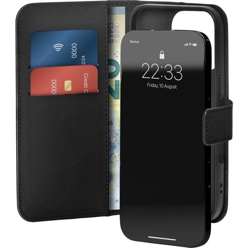 sbs mobile Flip Case Apple iPhone 16 Pro Schwarz PUIPC16P61BOOKC8BLK