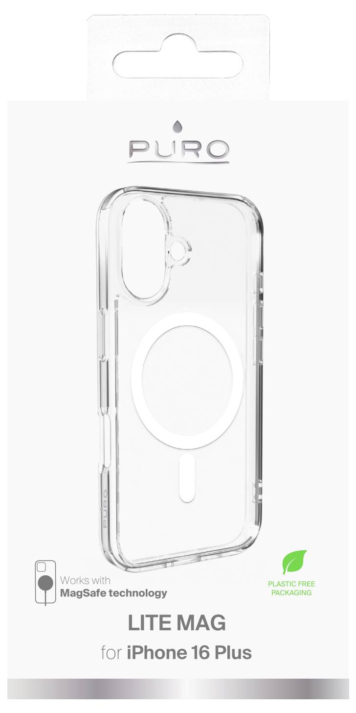 sbs mobile Cover Apple iPhone 16 Plus Rot MagSafe kompatibel PUIPC1667LITEMAGTR-1