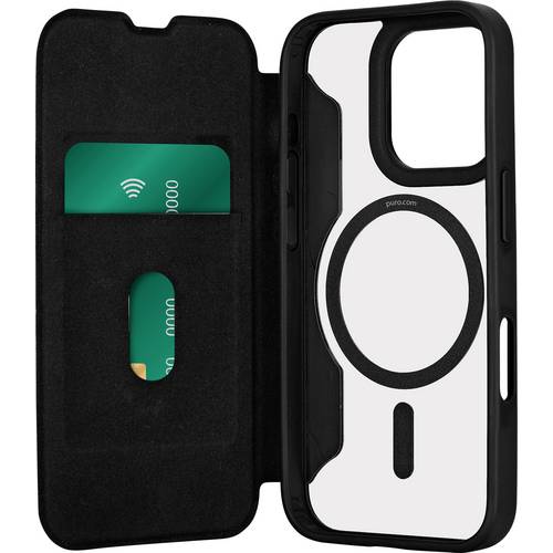 sbs mobile Flip Cover Apple iPhone 16 Pro Max Schwarz PUIPC16P67BKMAGBLK