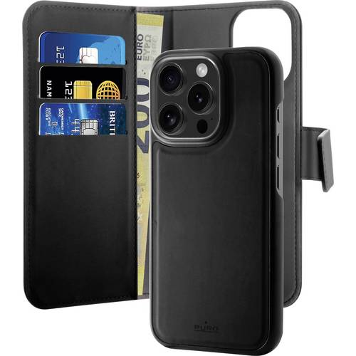 sbs mobile Flip Case Apple iPhone 16 Pro Max Schwarz PUIPC16P67BOOKC3BLK