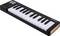 Miniatur-Tastaturcontroller mit 16 Tasten, Pitch- und Modulationstouch-Streifen sowie Funktionstasten, entwickelt für Musikproduktion.