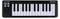 ARTURIA MICROLAB MIDI-Keyboard, 25 Tasten, Oktavtasten, Pitchbend, kompaktes Design für Musikerstellung und -produktion.