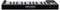 Arturia MIDI-Keyboard mit schwarzem Gehäuse und weißen Tasten. Die Bedienelemente umfassen Pitch- und Modulationsräder sowie zusätzliche Tasten auf der rechten Seite.