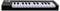 Eine kompakte MIDI-Tastatur mit 25 Tasten und zwei Modulationsstreifen an der linken Seite.