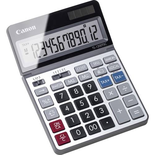 Thumbnail - Canon Tischrechner anzeigend TS-1200 TSC Tischrechner (B x H x T) 179 x 18 x 127 mm