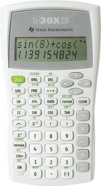 Texas Instruments Schulrechner TI-30 X II B Schulrechner Grau