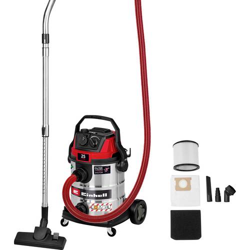 Einhell TE-VC 2580 SACL 2347435 Nass-/Trockensauger 25 l ohne Akku, ohne Ladegerät, Staubklasse L zertifiziert