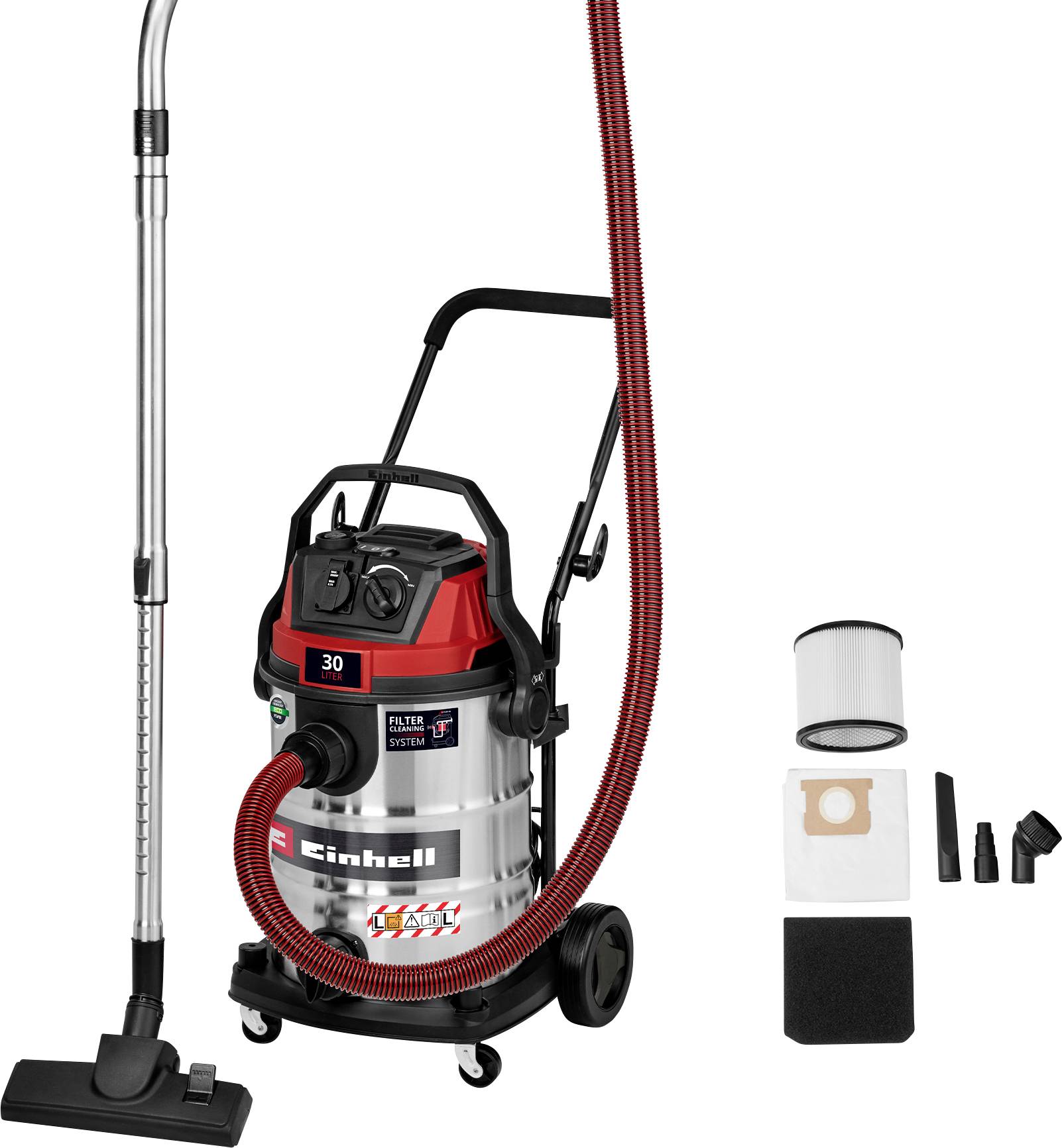 Einhell TE-VC 3080 SACL 2347440 Nass-/Trockensauger 30 l Staubklasse L zertifiziert