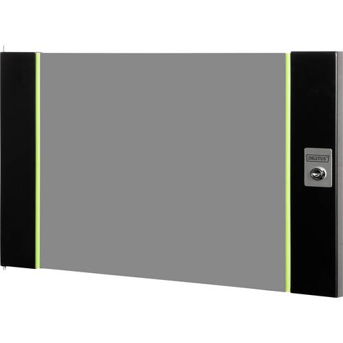 Thumbnail - Digitus DN-19-D-07U-SW 19 Zoll Netzwerkschrank-Sichttür 7 HE Schwarz