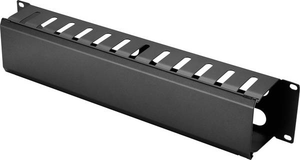 Renkforce RF-7112618 19 Zoll  Netzwerkschrank-Kabelführung  2 HE    Schwarz