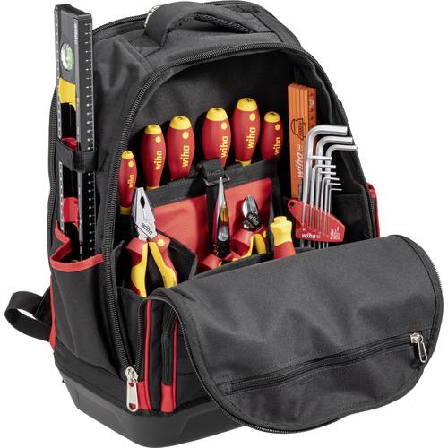 TOOLCRAFT 45528TC Profi Werkzeugrucksack bestückt (B x H x T) 35 x 45 x 23 cm