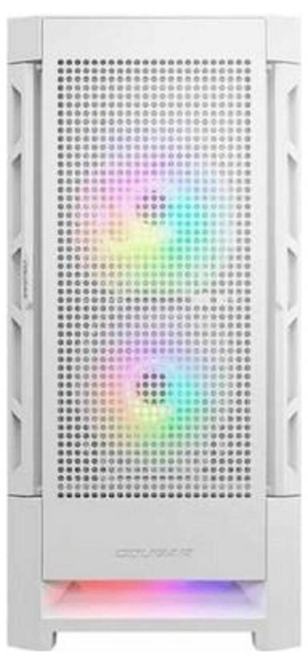 Cougar COUGAR Gehäuse Midi-Tower Airface ARGB, Midi-Tower Gaming-Gehäuse  Weiß 4 vorinstallierte Lüfter