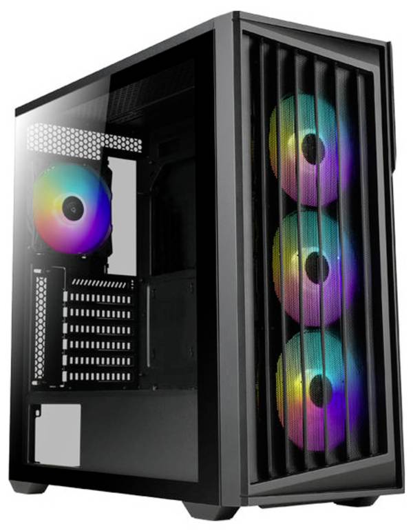 AZZA AZZA PC Gaming Gehäuse Midi Torrent 490, Midi-Tower Gaming-Gehäuse  Schwarz
