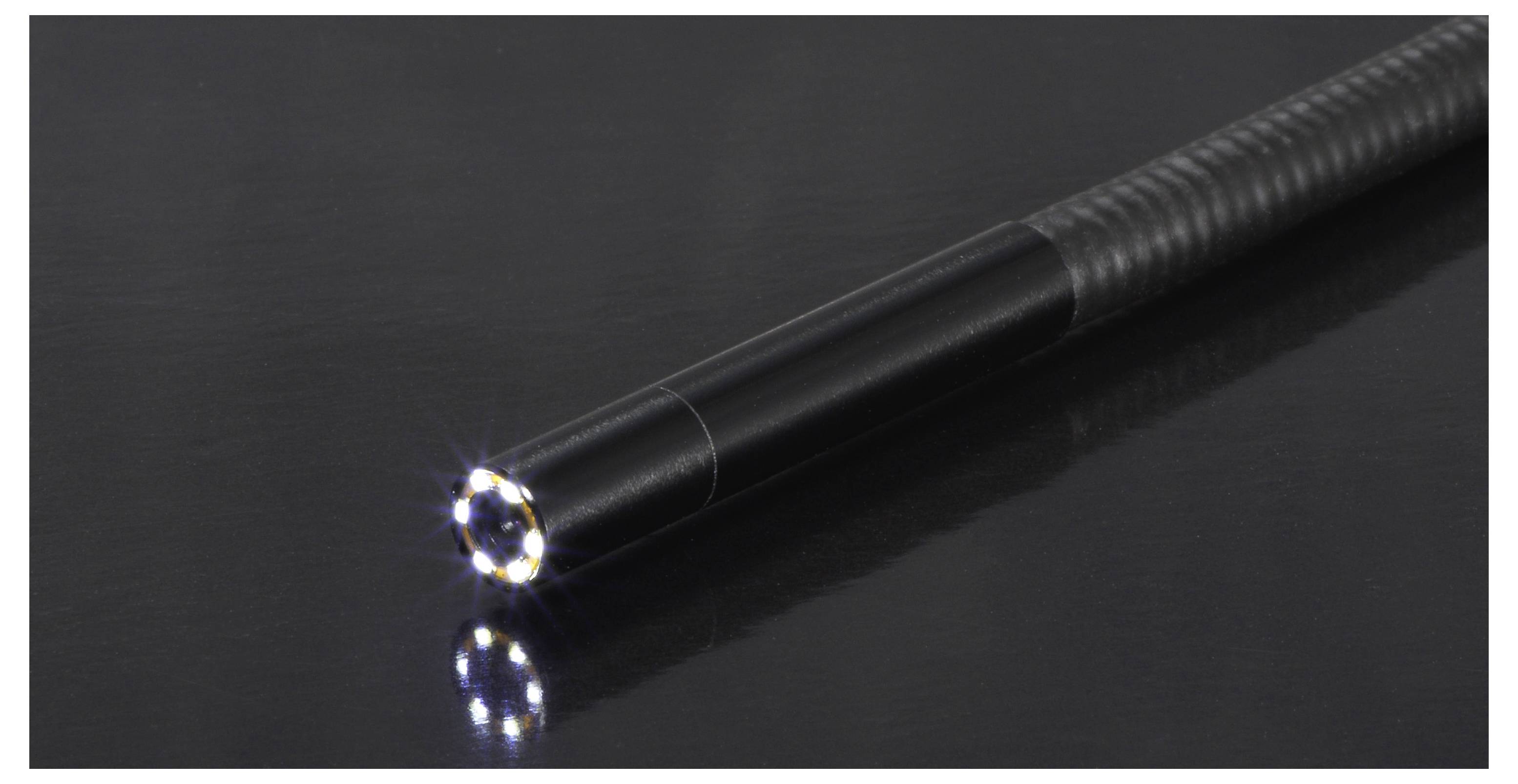 VOLTCRAFT VC-17782295 Endoskop Sonden-Ø: 5.5 mm Sonden-Länge: 1 m-10